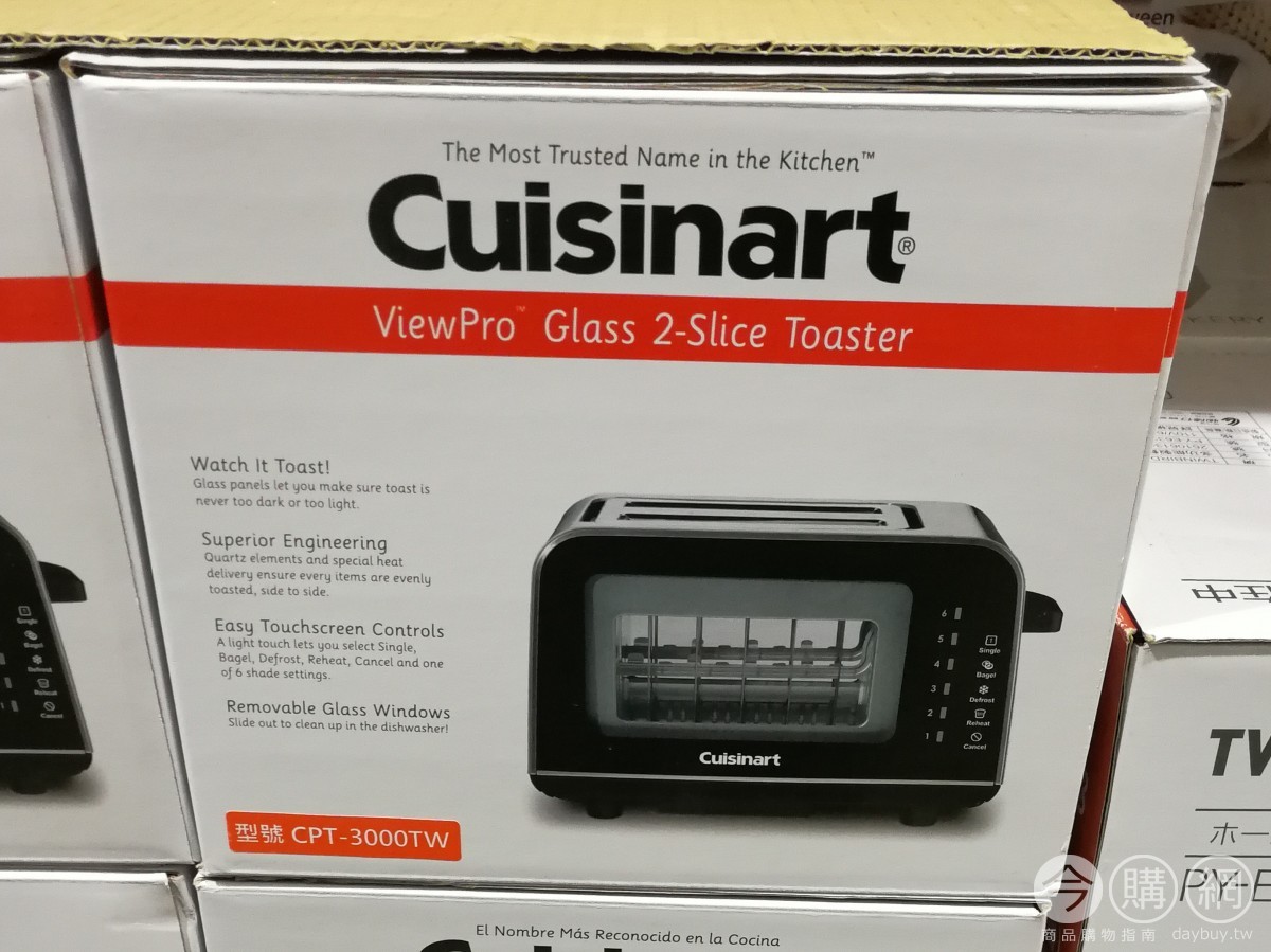 Costco好市多六段式觸控烤麵包機cuisinart Cpt 3000tw 110496 Costco好市多商品經驗老實說