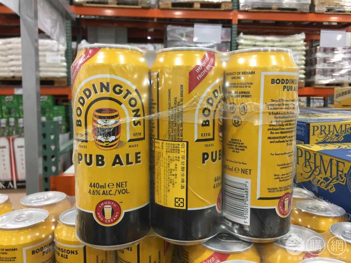 Costco好市多伯丁罕甘醇生啤酒6入boddingtons 188591 Costco好市多商品經驗老實說