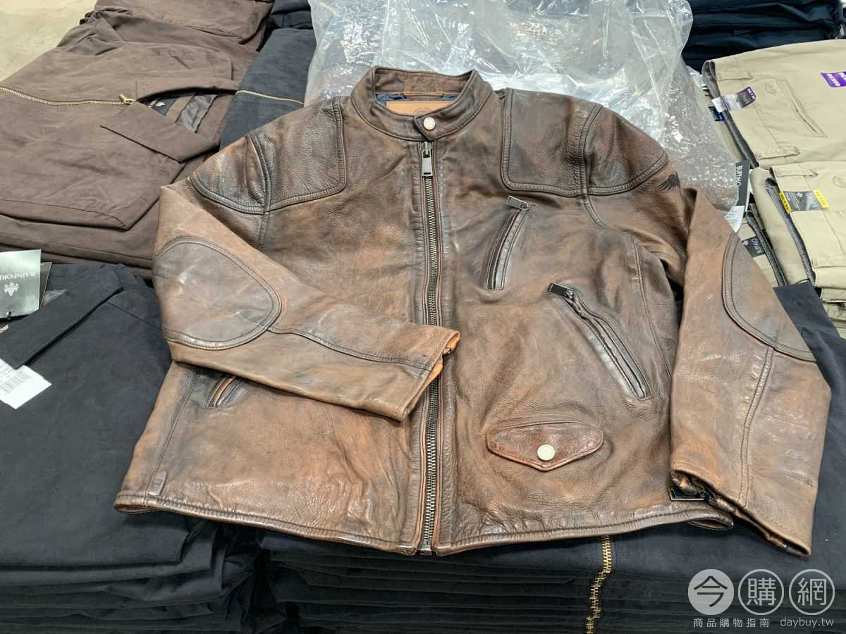 costco boston harbour leather jacket