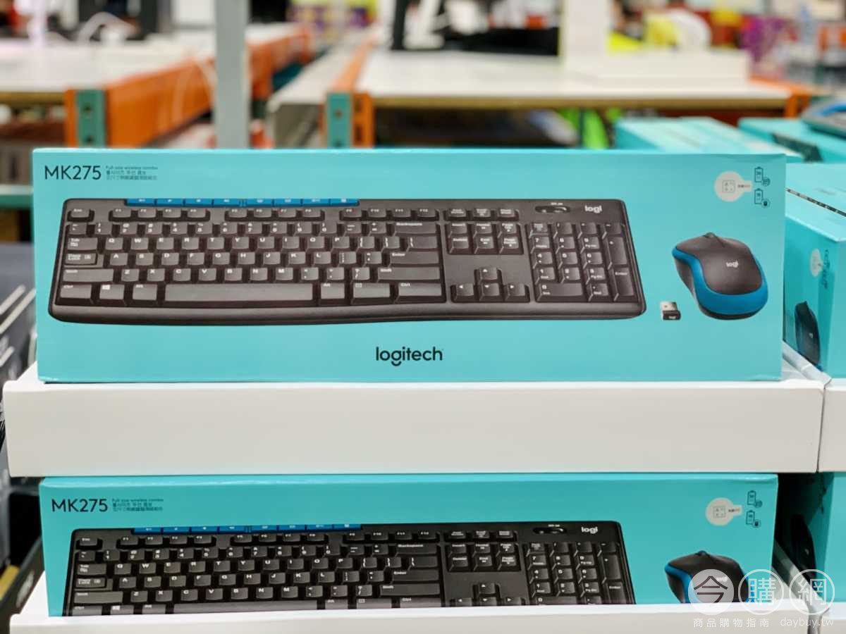 LOGITECH 羅技無線鍵盤滑鼠組MK275防濺灑鍵盤#112812 - 今購