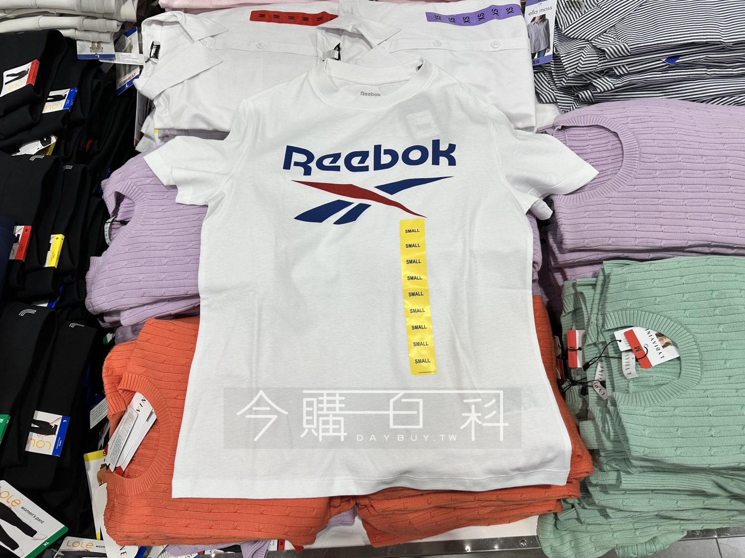 REEBOK 女圓領短袖上衣 #139986