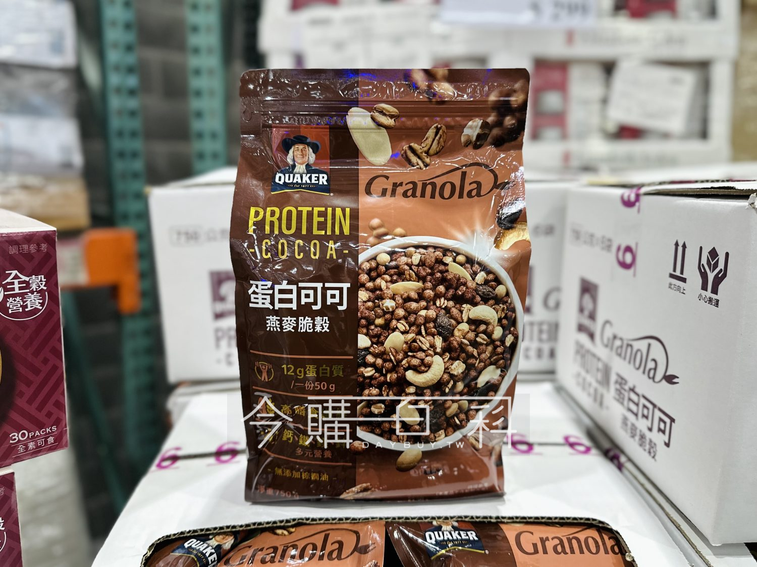 QUAKER 桂格蛋白可可燕麥脆穀 #145177