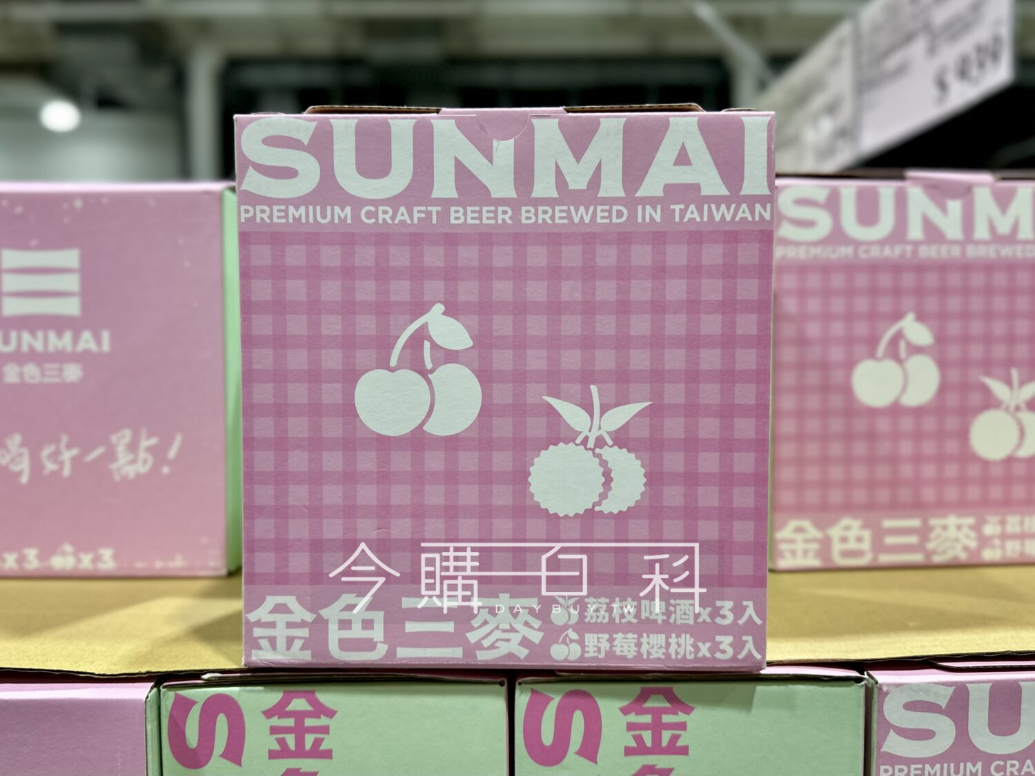 SUNMAI 金色三麥野莓櫻桃荔枝啤酒 #146245