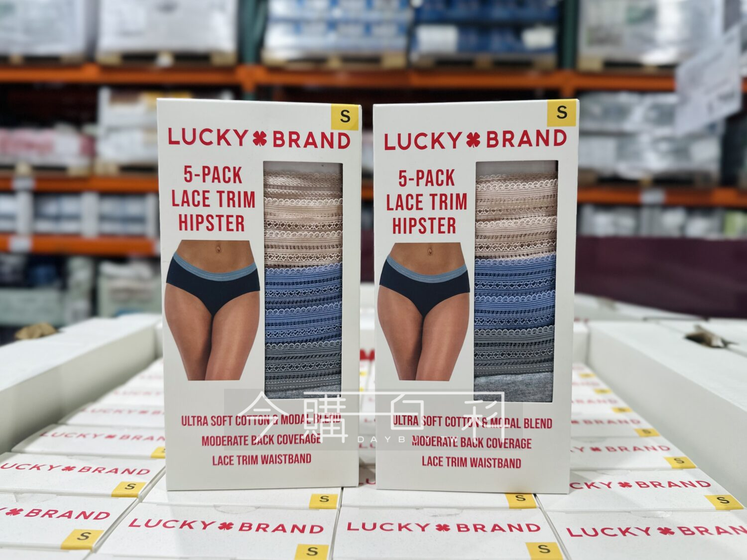 LUCKY BRAND 女莫代爾內褲五入組 #1746587