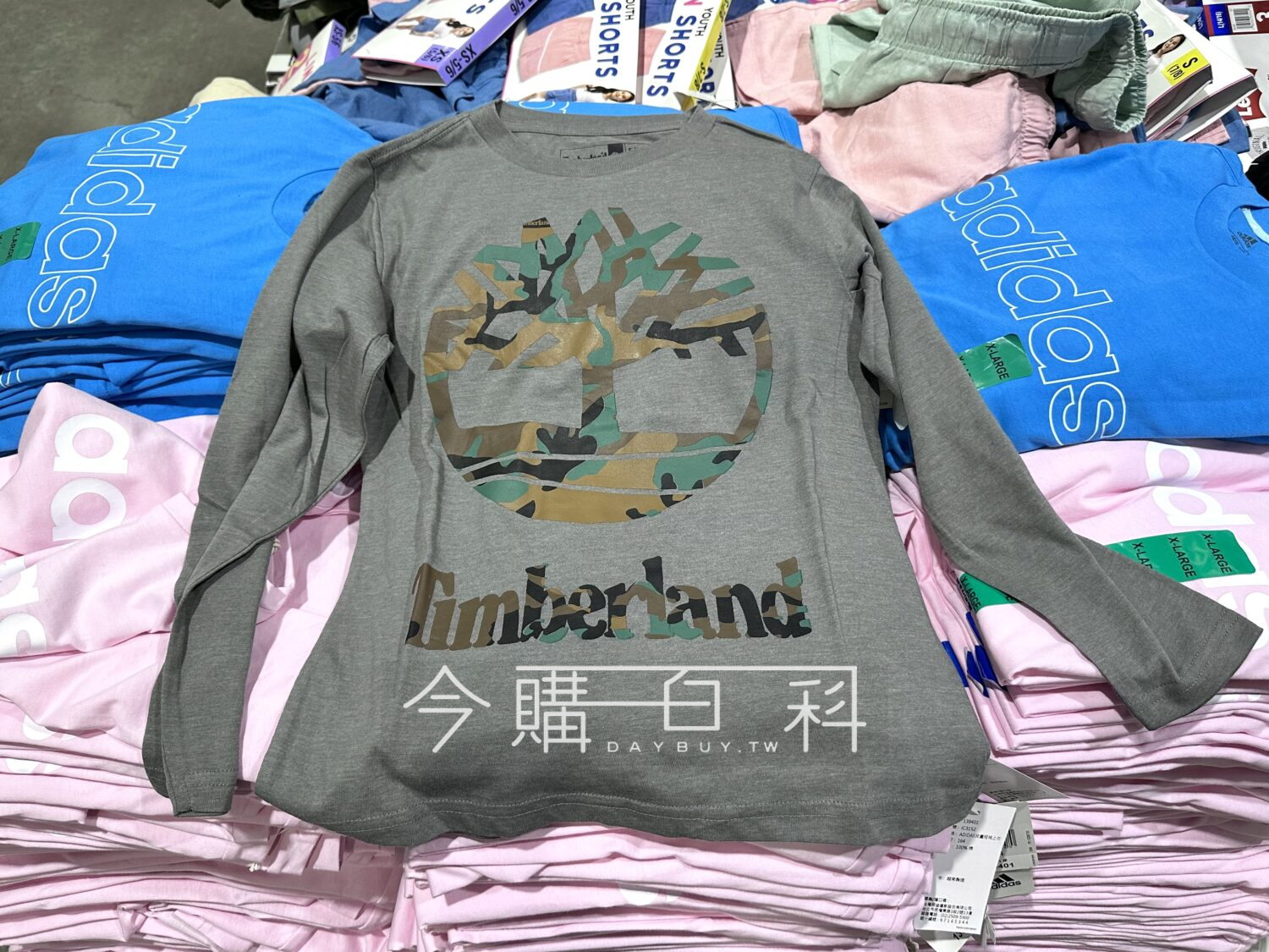 TIMBERLAND 男童長袖上衣 #1763798