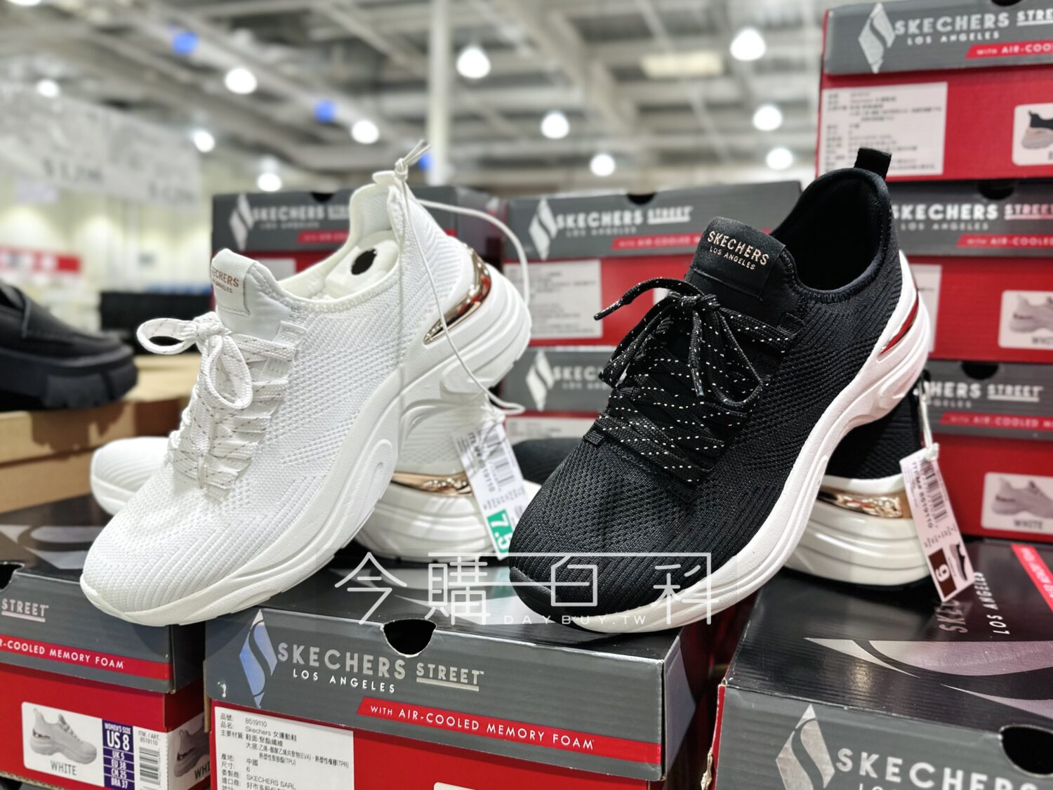 SKECHERS 女休閒運動鞋 #8519110