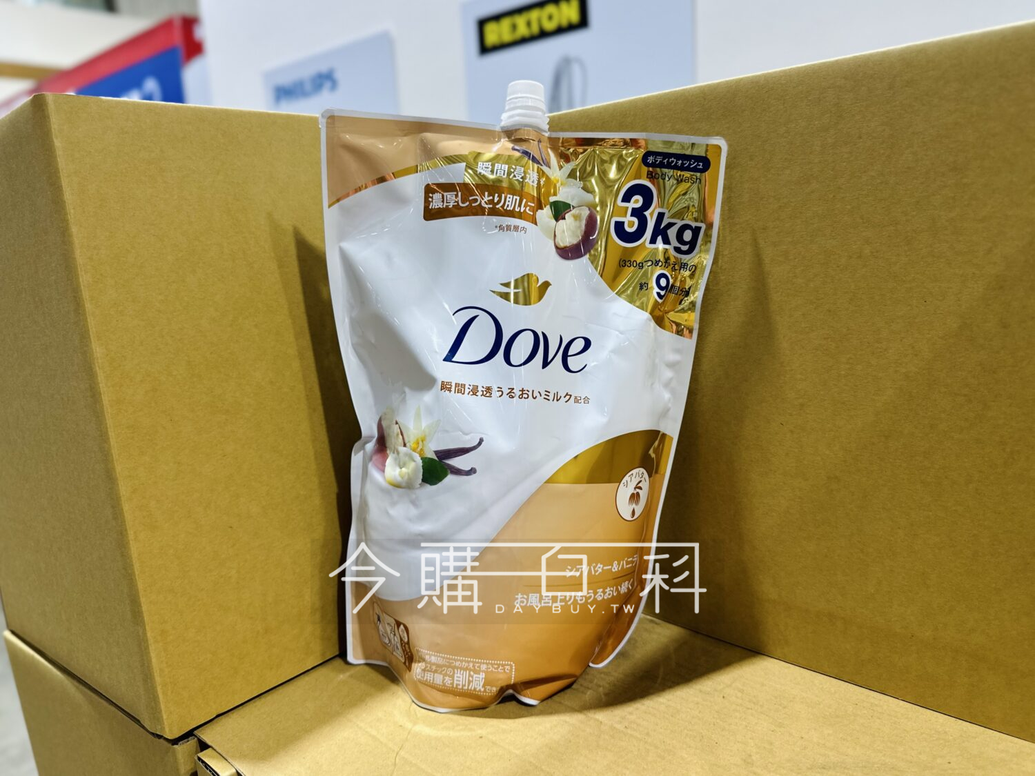 DOVE 多芬杏仁香草奶香沐浴露補充包 #146185