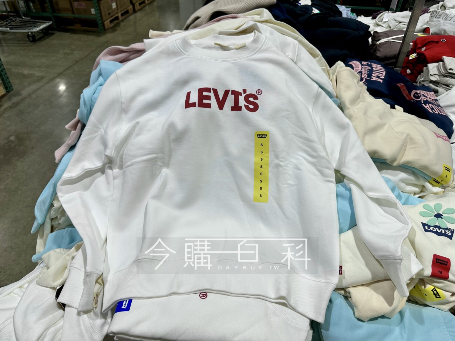 LEVI’S 女圓領長袖上衣 #145679