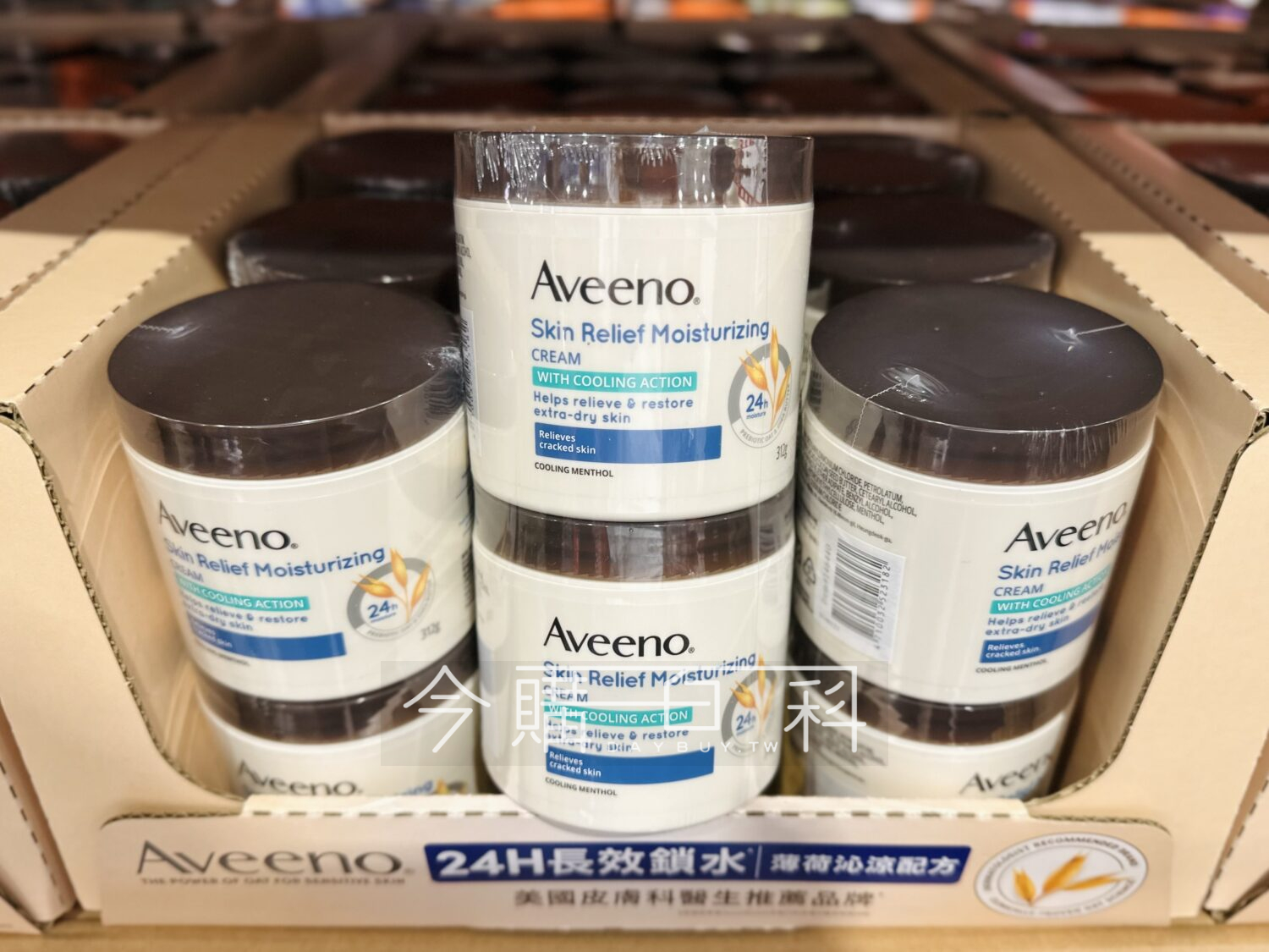 AVEENO 艾惟諾燕麥高效舒緩潤膚霜 #146440