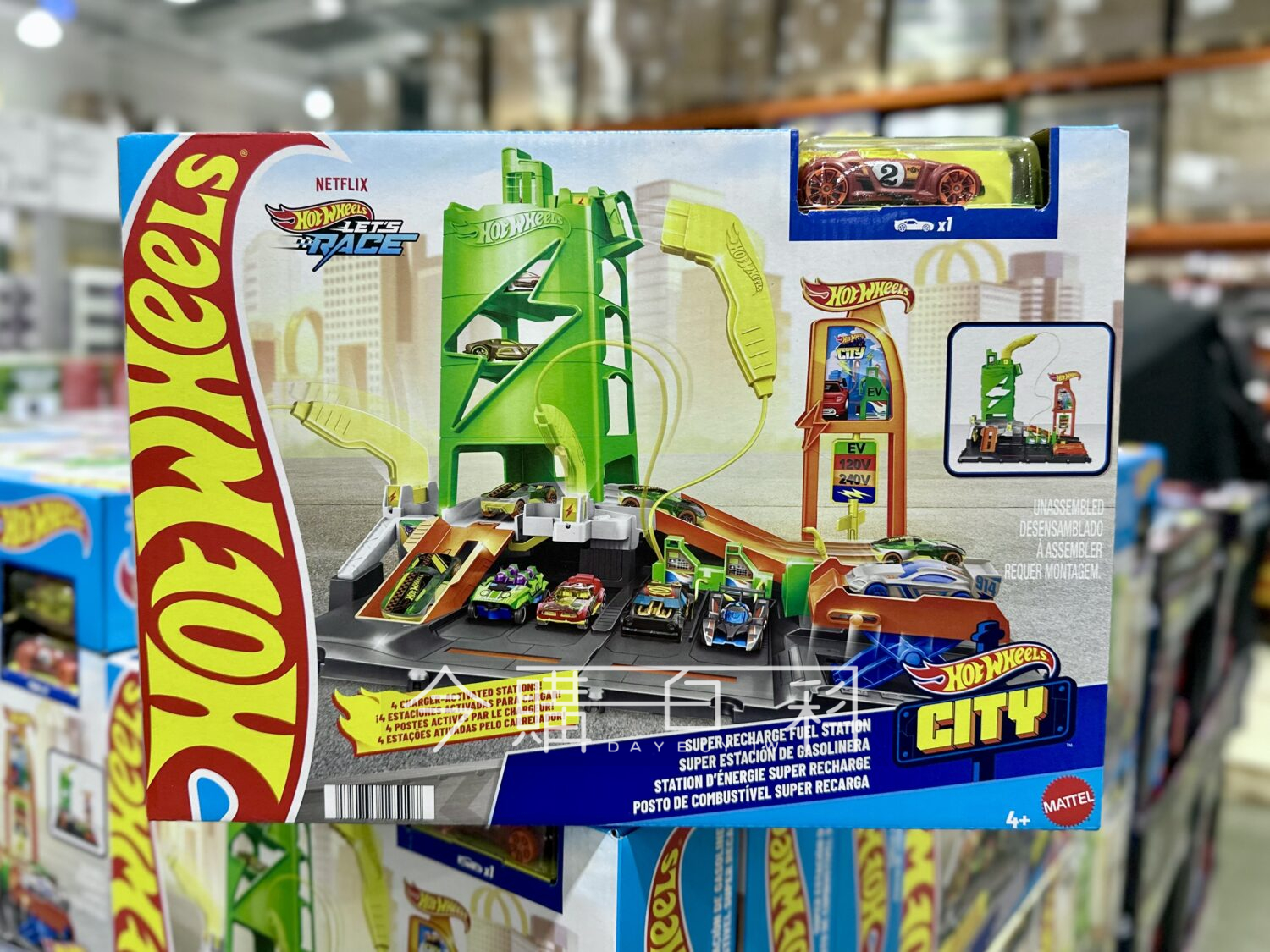 HOT WHEELS 風火輪小汽車充電站 #146676