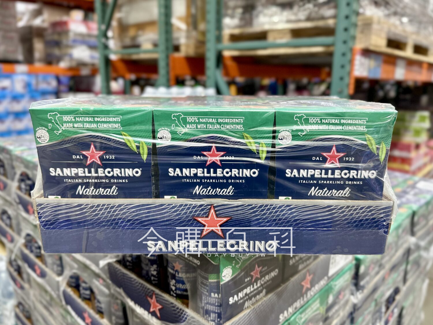 SANPELLEGRINO 聖沛黎洛氣泡水果飲料-克萊蒙橙口味 #242624