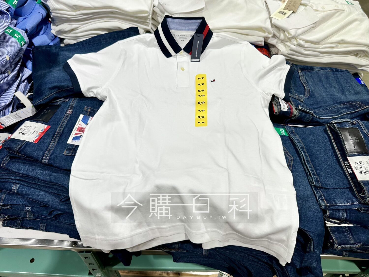 TOMMY HILFIGER 男短袖POLO衫 #145635